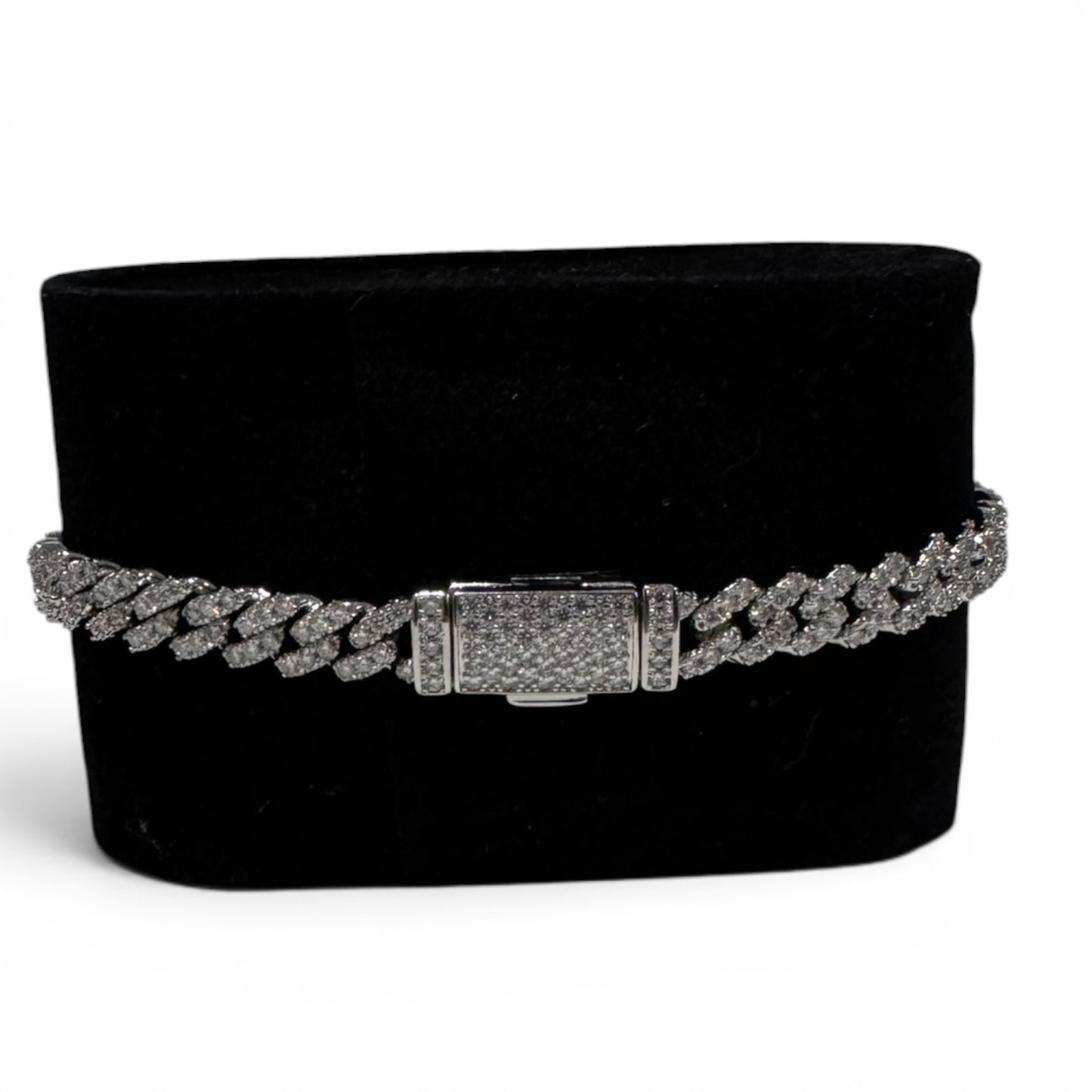 LabChroma Moissanite Cuban Bracelet
