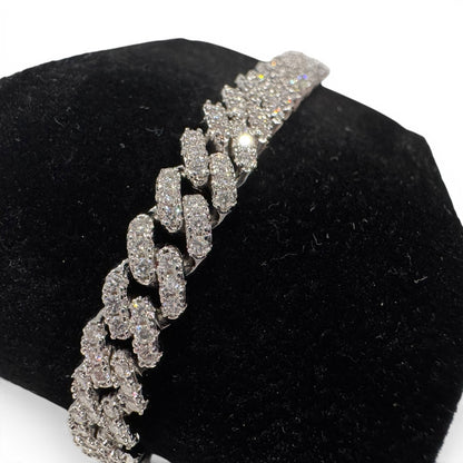 LabChroma Moissanite Cuban Bracelet